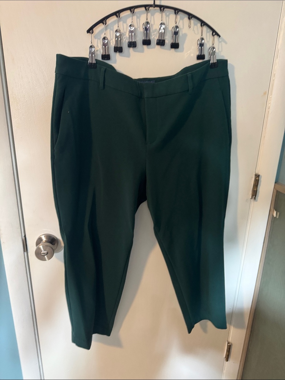 Old Navy Men's Dark Green Chinos - Tailored Casual Fit